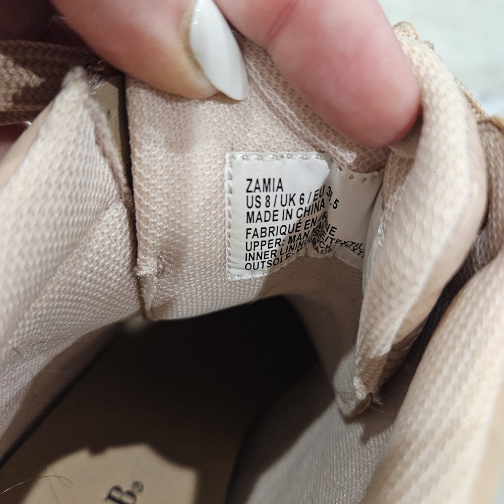 JustFab Blush Wedge Sneakers - Picture 4 of 4